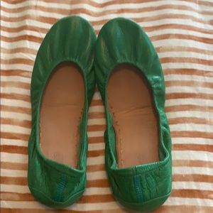 Green Tieks. Barely worn. Women’s size 11
